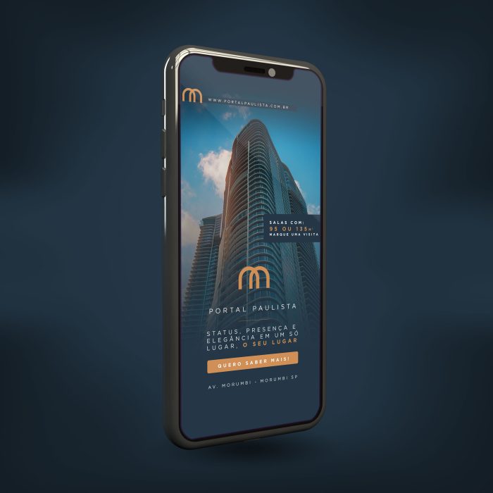 Panfleto digital para imobiliária