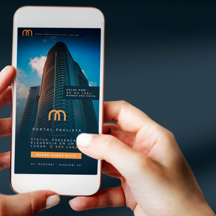 Panfleto virtual para imobiliária